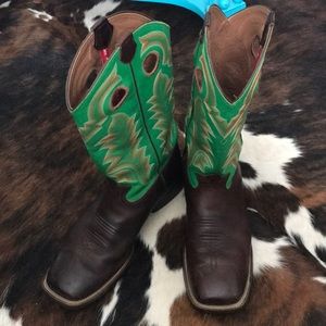 Tony Lama Green Boots